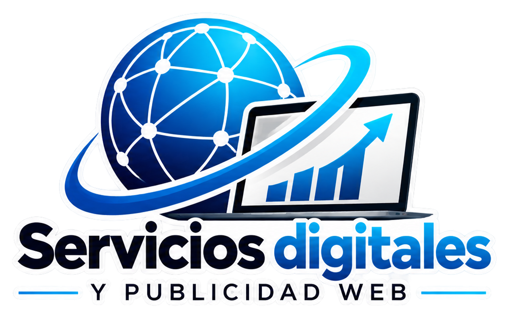 Logo de Servicios digitales y publicidad web