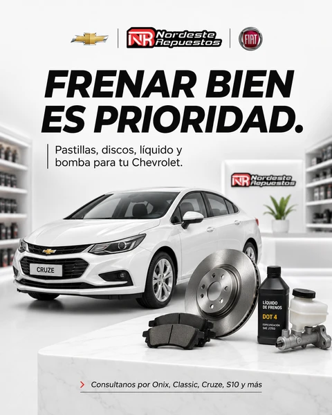 Frenar bien es prioridad — Nordeste Repuestos