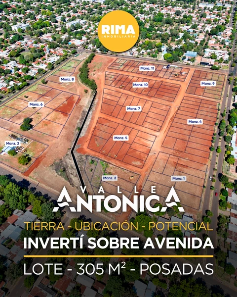 Lote sobre avenida — RIMA