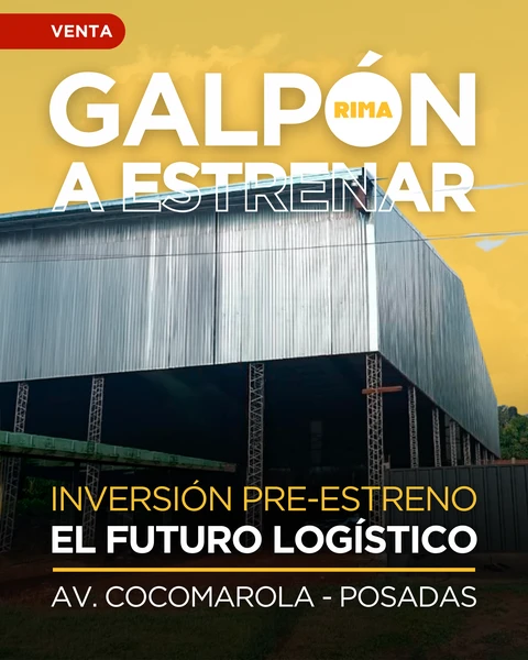 Galpón a estrenar — RIMA