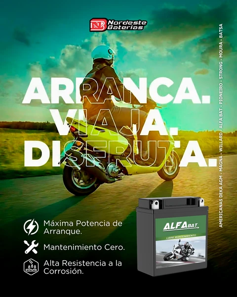 Arrancá y disfrutá — Nordeste Baterías