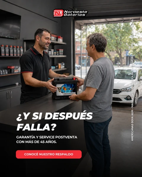 Garantía — Nordeste Baterías